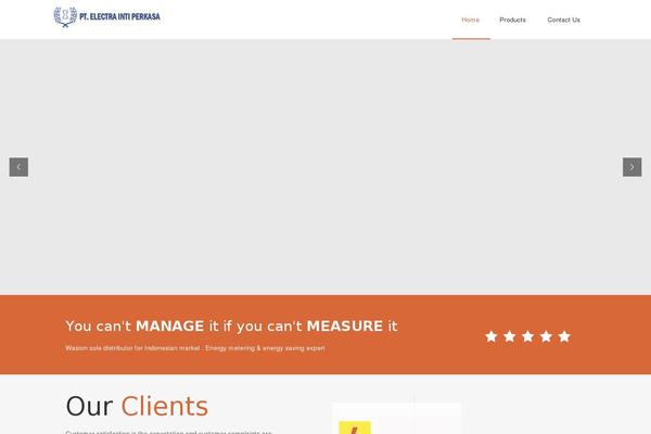 Orane theme site design template sample