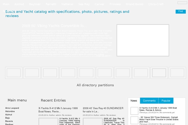 Directorynews theme site design template sample