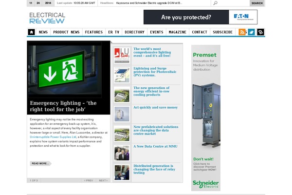 electricalreview.co.uk site used Blabber