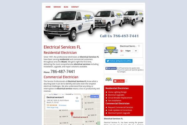 Freshblog theme site design template sample