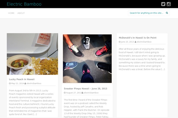 Inkness theme site design template sample