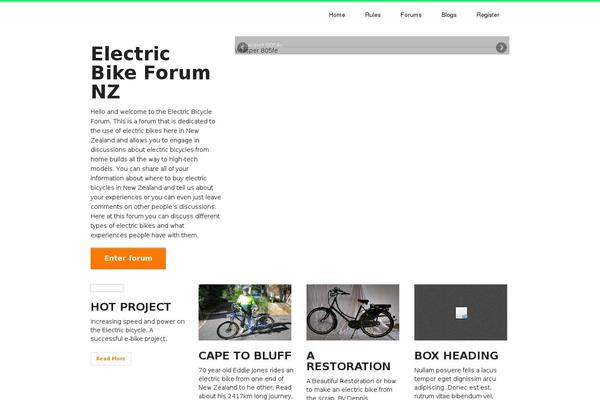 Site using bbPress plugin