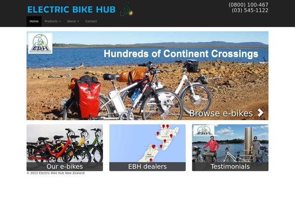 Roots theme site design template sample