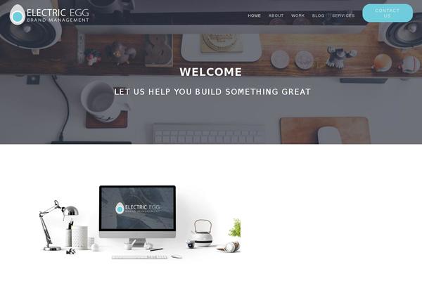 Nervaq theme site design template sample