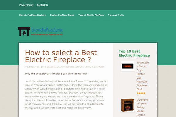 Going Green Pro theme site design template sample