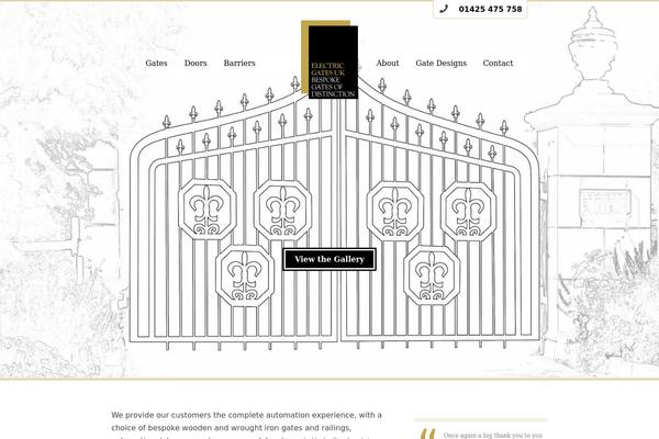 Thesis theme site design template sample