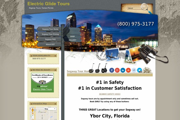 Exotic-vacation theme site design template sample