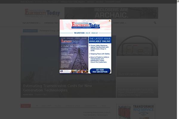 electricity-today.com site used NewsMedia