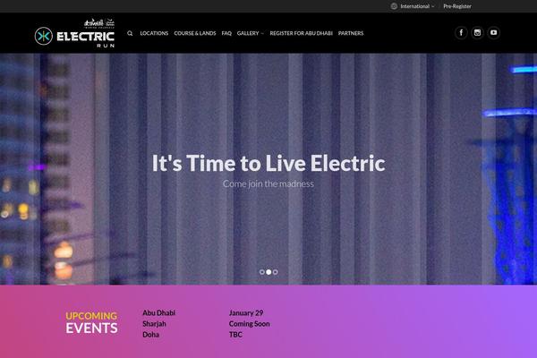 electric-run theme websites examples