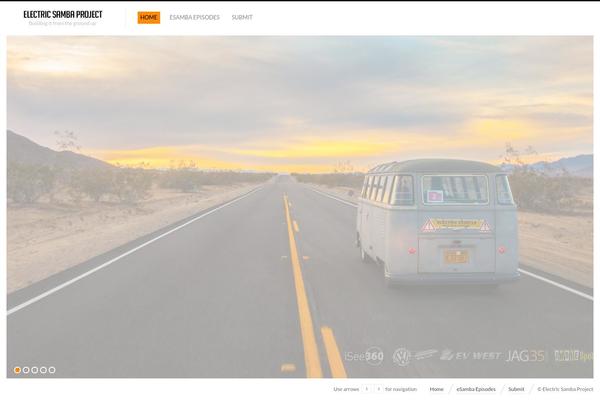 Fluxus theme site design template sample