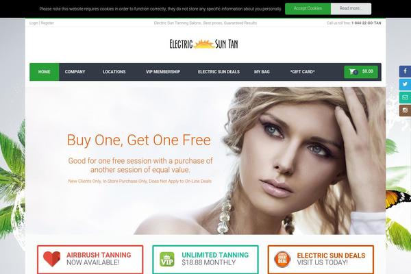 Flatastic theme site design template sample
