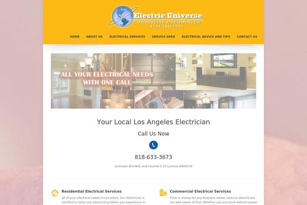 Kickstart theme site design template sample