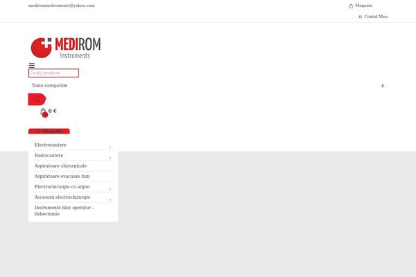 Electro theme site design template sample