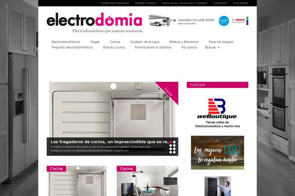 Newspaper theme site design template sample