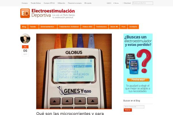 Generatepress-child theme site design template sample