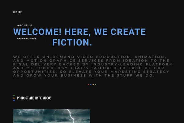 Pelicula theme site design template sample