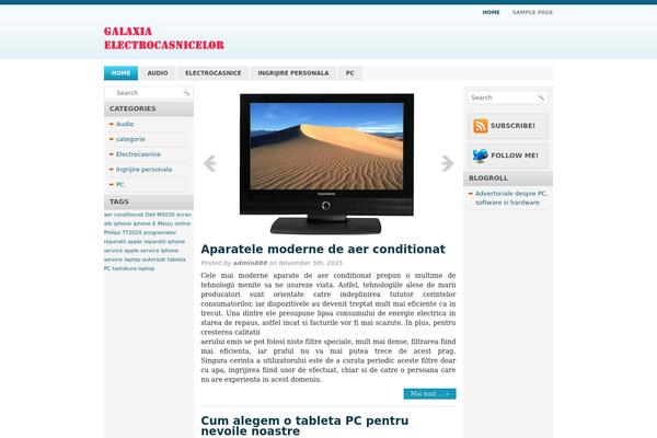 electrogalaxy.ro site used Blue News