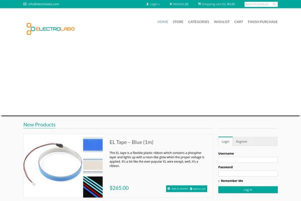 GoodStore theme site design template sample