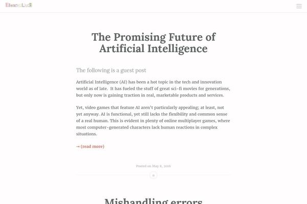 electrolund.com site used Scrawl