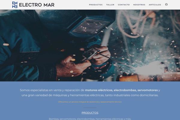 OceanWP theme site design template sample