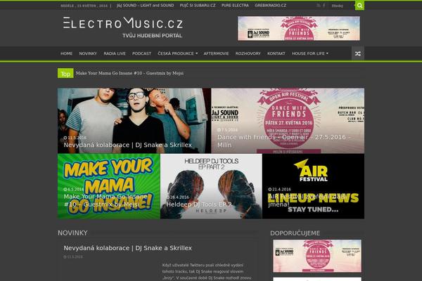 Hot Topix theme site design template sample