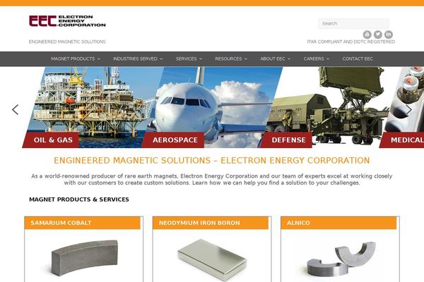 electronenergy.com site used Electron