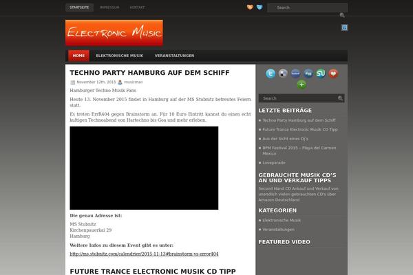 electronic-music.net site used Redpoint