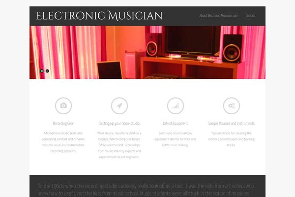 Asteria Lite theme site design template sample