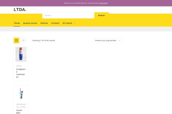 Sinrato theme site design template sample