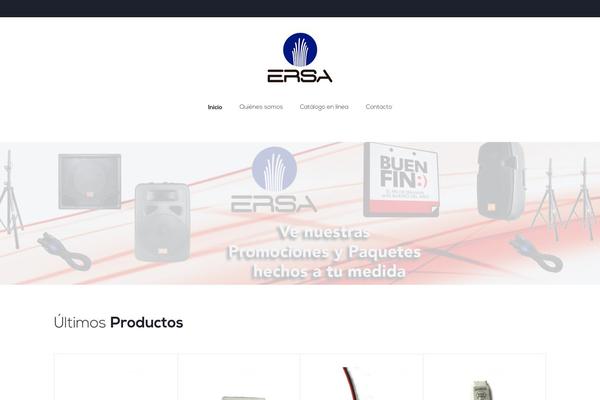 Shopster theme site design template sample