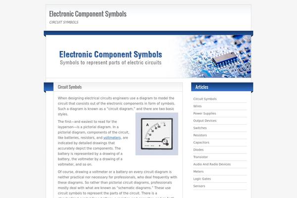 electroniccomponentsymbols.com site used BlogoLife