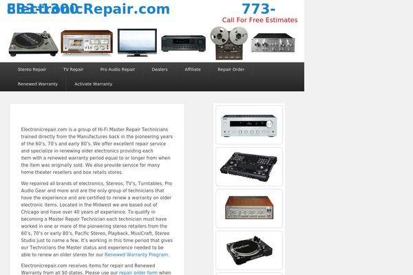 Catch Evolution theme site design template sample