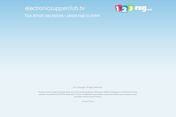 Esc theme site design template sample