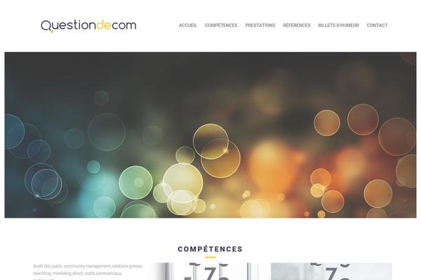 Executive-wp theme site design template sample
