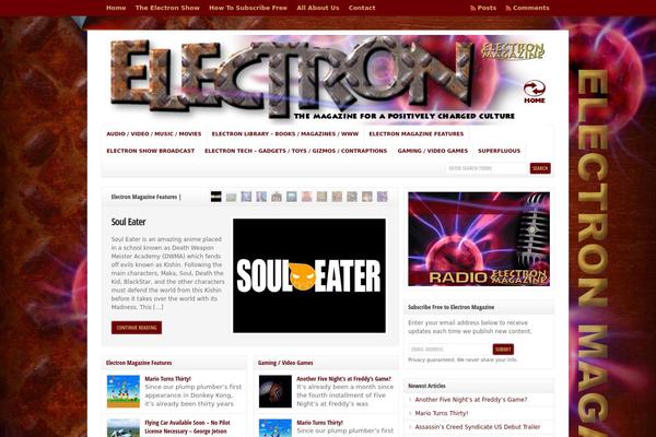 electronmagazine.com site used Darknews-pro