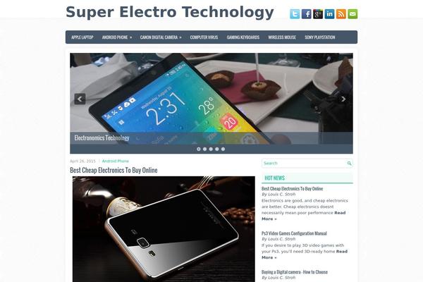 Mobileplus theme site design template sample