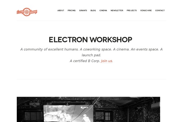 Sparks theme site design template sample