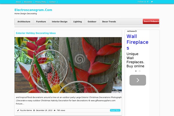 WallPin v2 theme site design template sample