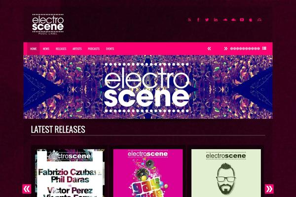 Slam theme site design template sample