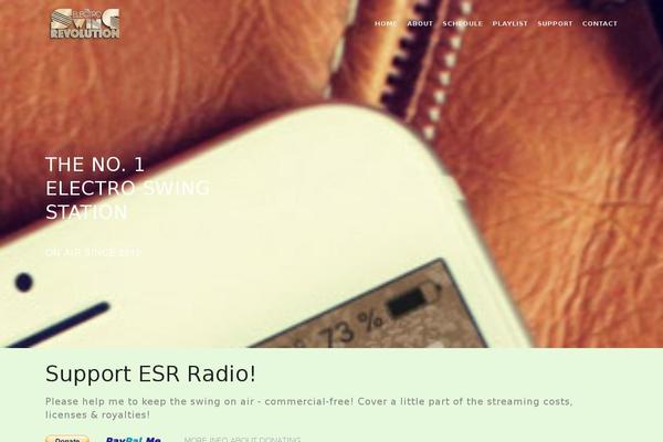 Uniq theme site design template sample
