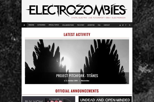 Minezine-premium theme site design template sample