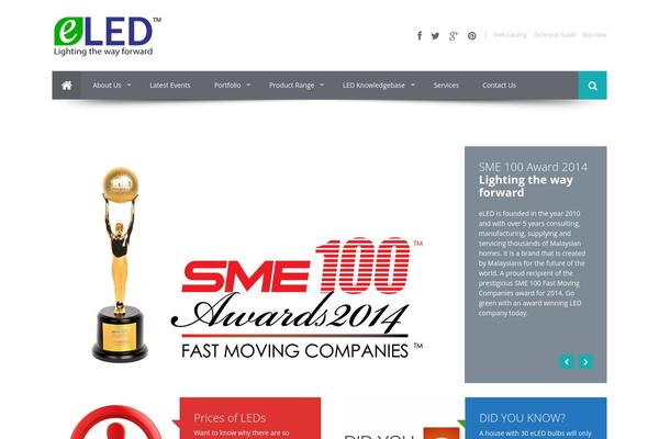 Cacoon theme site design template sample