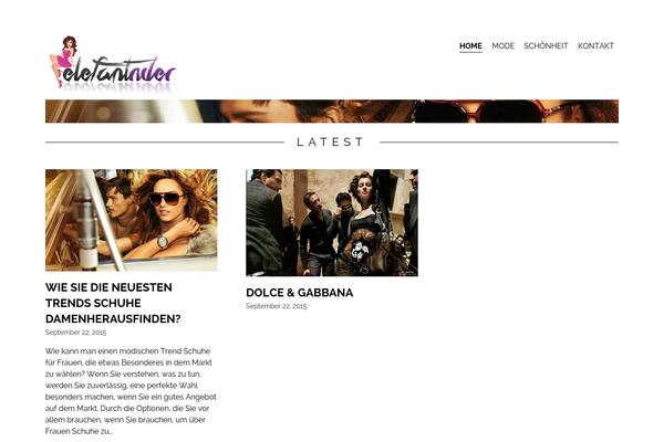 Simply Read theme site design template sample