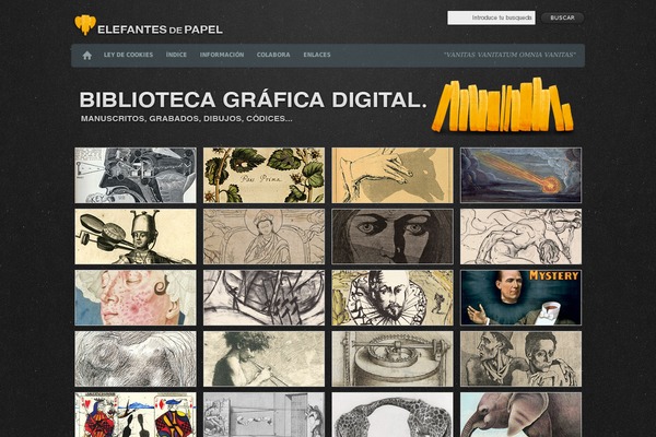 elefantesdepapel.com site used Verbosa