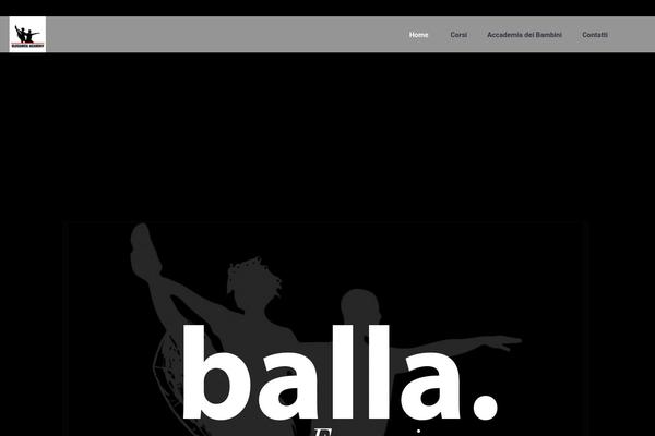 Dance-studio theme site design template sample