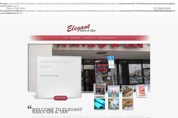 SimplePress theme site design template sample