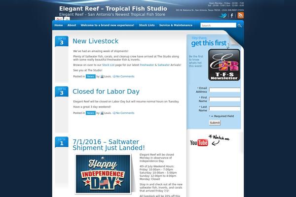 intrepidity theme site design template sample