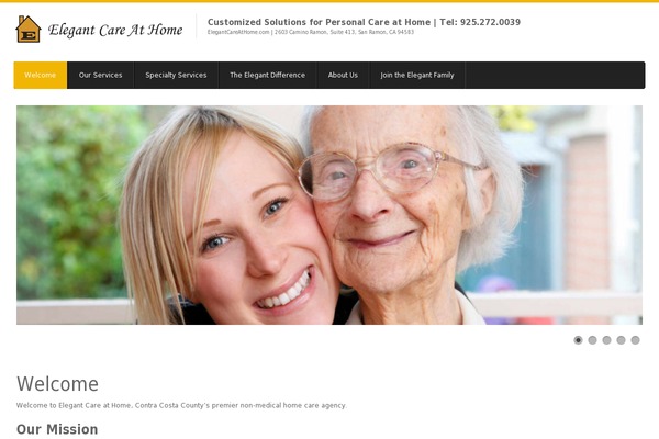 elegantcareathome.com site used Dagoiday