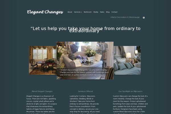 Modest theme site design template sample