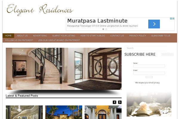 Archive theme site design template sample
